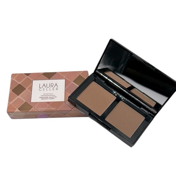 Laura Geller Hi-Def Duo Bronzer Palette Beachy Keen New in Box! - Picture 1 of 6